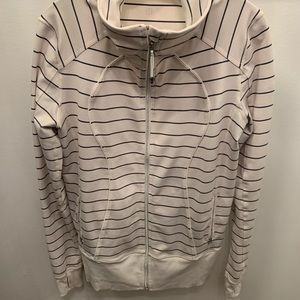 Lululemon athletics striped jacket